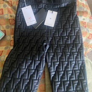 Brand new Fendi biking tights
